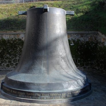 Le monument en hommage aux fusillés - Mont Valérien